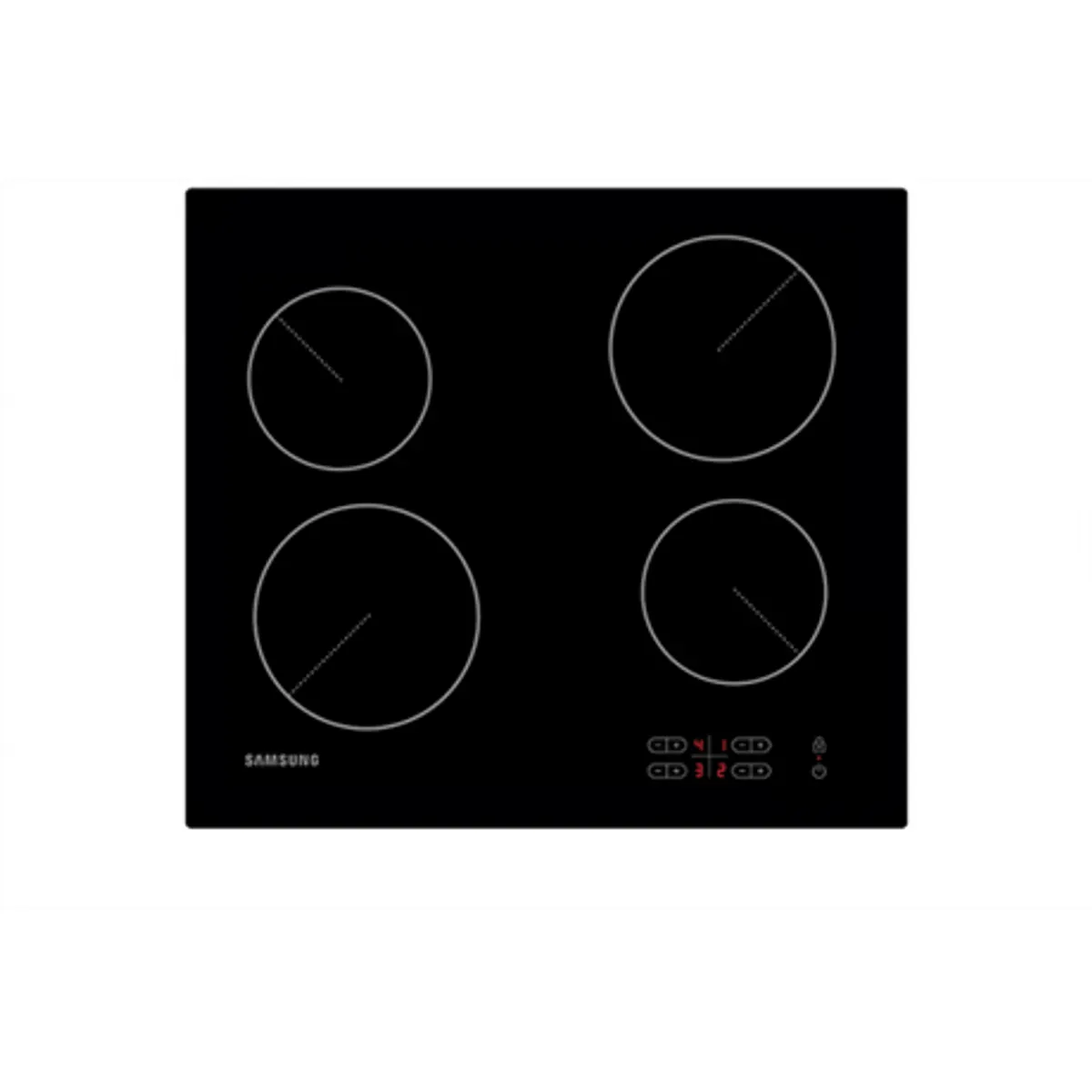 Samsung CTR464EB01/XEO kerámia beépíthető főzőlap 4 zóna 56 cm fekete #1