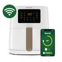 Philips HD9255/30 Airfryer 5000 Series fehér 4,1 L 1400 W 12 az 1-ben RapidAir Twin TurboStar LED kijelző automatikus kikapcsolás #1