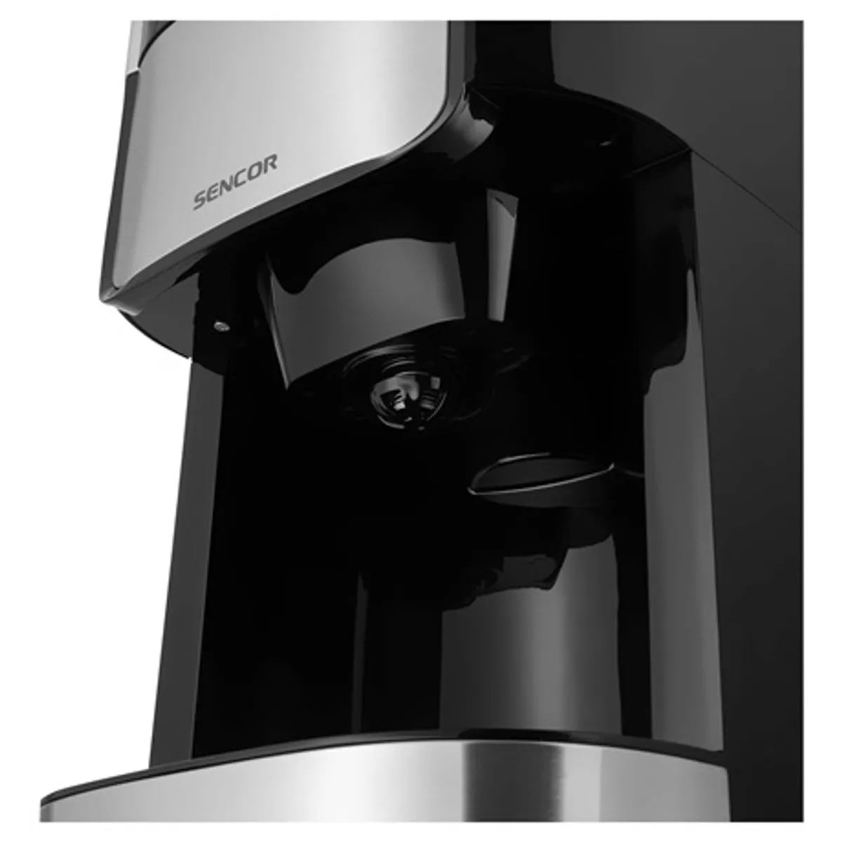 Sencor SCE7000BK filteres darálós kávéfőző 200 g kapacitású kávébab tartály, 1,5 l üvegkancsó, LCD kijelző #9