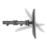 Stell SOS 1010 monitortartó 8 kg 13-27" VESA 75x75 100x100 -45° ±90° fekete #9