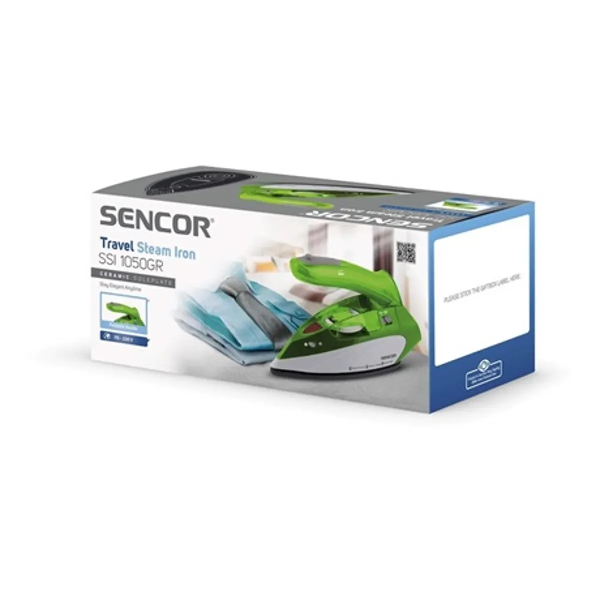 Sencor SSI 1050GR vasaló gőzölős kerámia vasaló felület 75 ml 1100 w #10