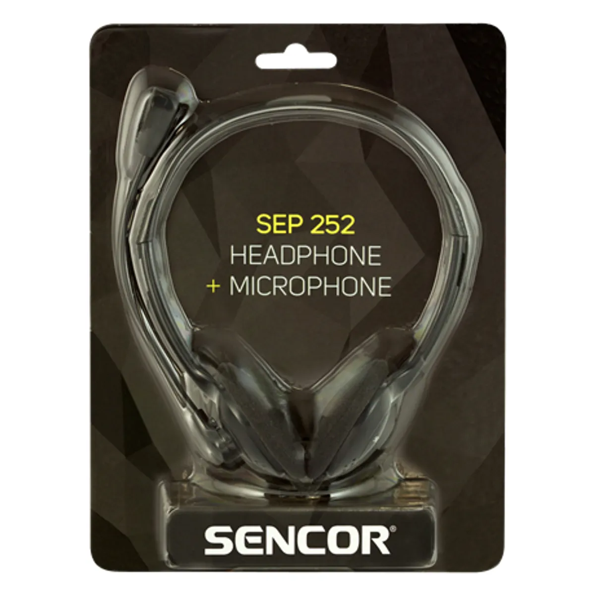Sencor SEP252 SEP 252 30mm impedancia 32ohm frekvencia 20 Hz-20 kHz mikrofon -58 dB 30 Hz-16 kHz 1,2 m 3,5 mm fekete #2