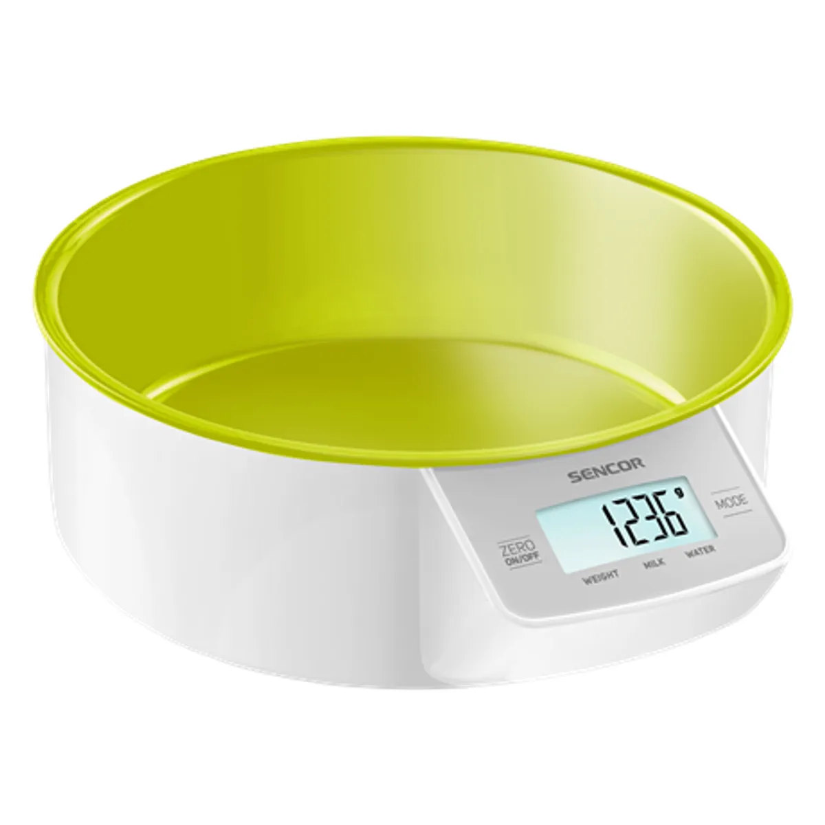Sencor SKS4004GR konyhamérleg tálas 1000 ml 5 kg 1 g LCD érintésvezérelt Tara tej és vízmérés #1