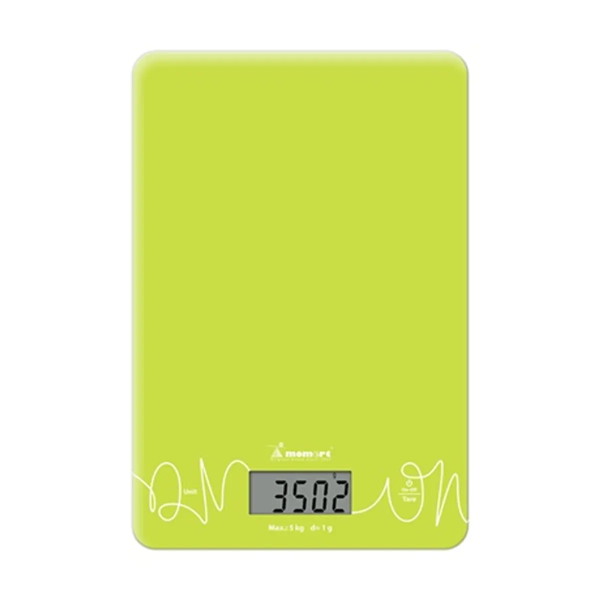 Momert 6861 konyhamérleg kapacitás 5 kg, 1 g, tára funkció, LCD kijelző, automatikus kikapcsolás, mértékegységek g oz ml lb oz fl oz, energia CR2032 #1
