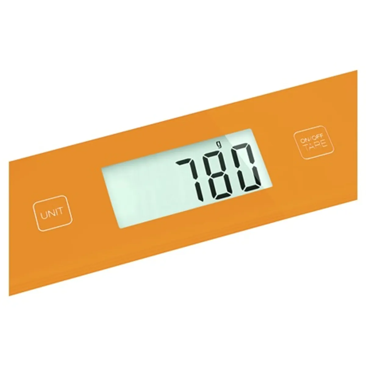 Sencor SKS 5033OR digitális mérleg edzett üveg, 5 kg, 1 g, tara funkció, beépített LCD kijelző, automatikus kikapcsolás 60 s #4