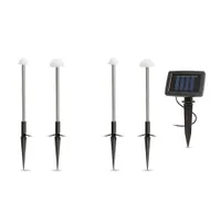 Garden of Eden 11243B LED-es szolár lámpa - 12 mini gomba, IP44, szürkületre kapcsoló #3