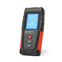 Maxwell-Digital 25800 ELEKTROMÁGNESES SUGÁRZÁSMÉRŐ kettős mérési mód, beépített akkumulátor, IP20, nagy kijelző, kék háttérvilágítás #1
