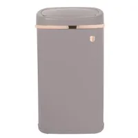 Berlinger Haus BH-9523 szenzoros szemetes 58L keretfedél matt taupe 67x39,5x28 cm #3