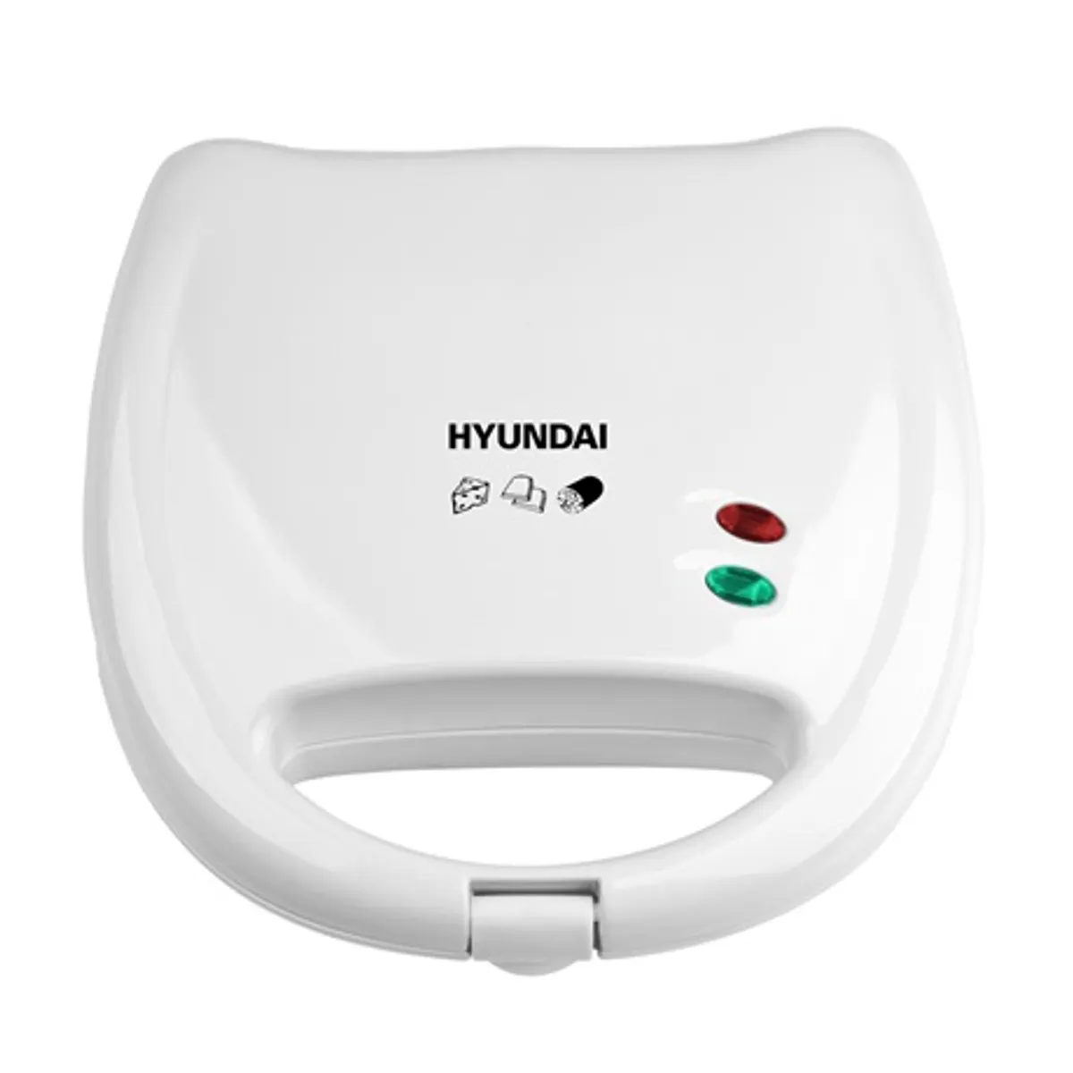 Hyundai SM627 3in1 szendvicssütő tapadásmentes felület túlmelegedés védelem hőszigetelt külső és fogantyú bekapcsolás jelző fény 700W 24x24x9 cm #1