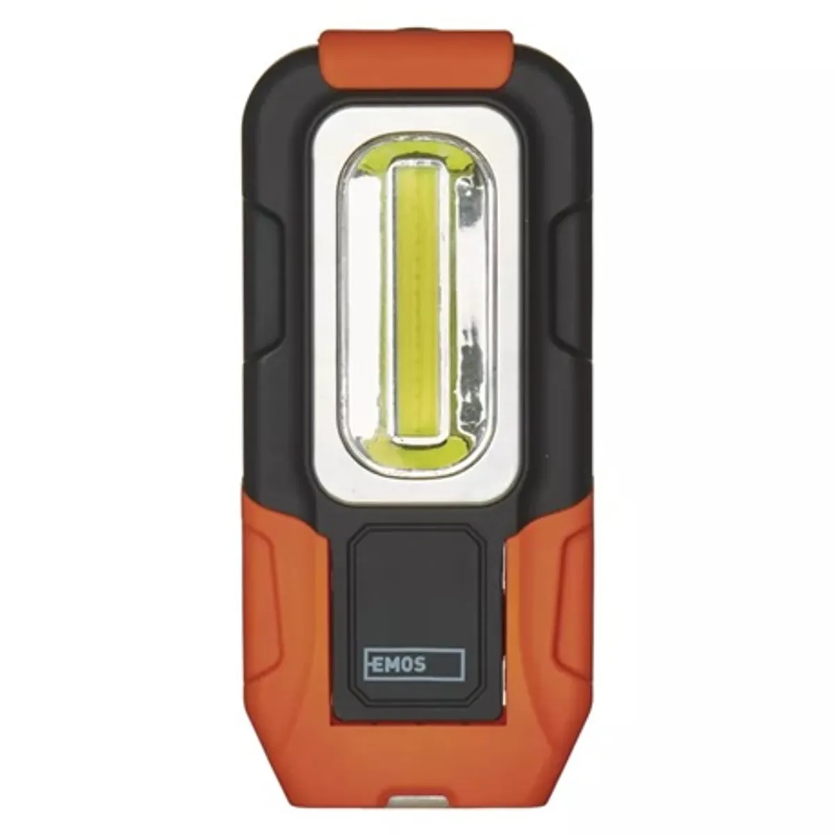 Emos P3888 COB LED munkalámpa 3xAAA 180 lm 45 m fekete-narancs #1