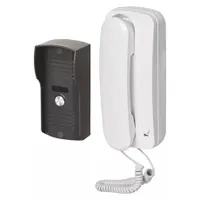 Emos H1085 audió kaputelefon szett 1 lakásos 1 fülhallgató fehér táp 12 vdc #2