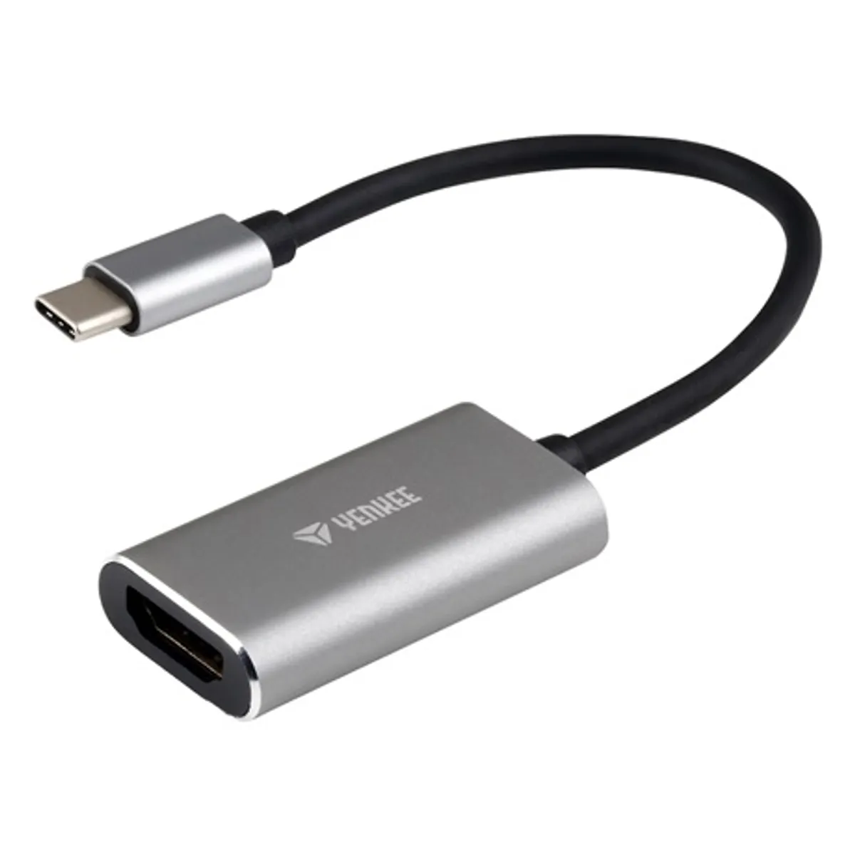Yenkee YTC 012 USB-C HDMI adapter 4K alumínium ház 20 cm kábel #1