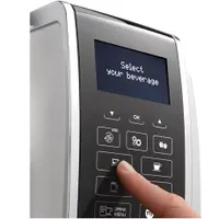 Delonghi ECAM350.55.W Dinamica LatteCrema rendszer, személyre szabható italok, csészetartó, kávébab tartály 300 g, LCD kijelző, 15 bar #3
