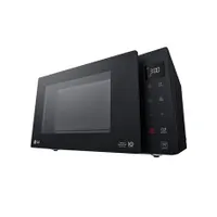 LG MS2336GIB mikrohullámú sütő 23 l 1000 W EasyClean bevonat Smart Inverter fehér LED gyors kiolvasztás gyerekzár rejtett fogantyú fekete #3