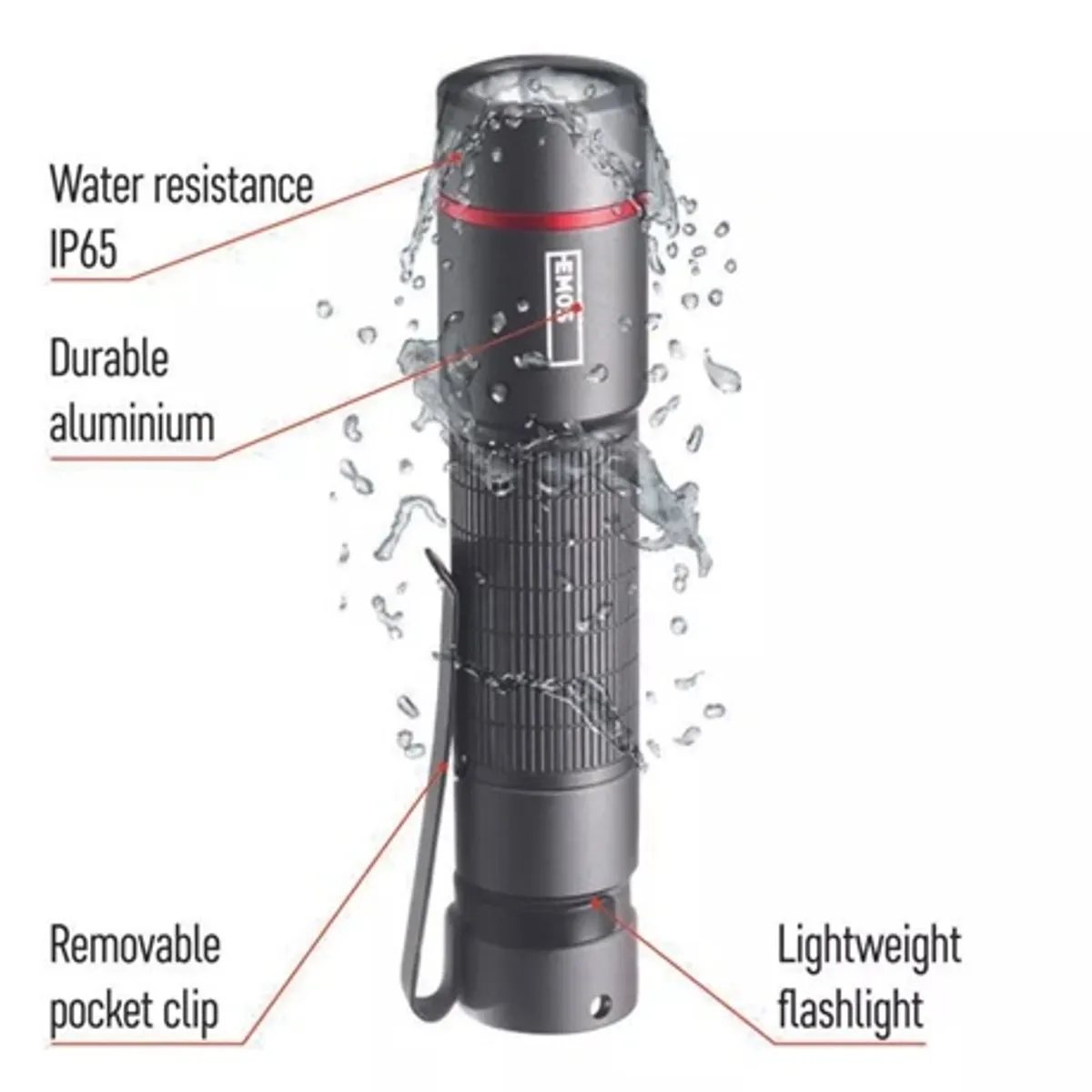 Emos P3160 ULTIBRIGHT 60 Cree LED 170 lm 100 m IP65 alumínium LR6 2,5 h #3