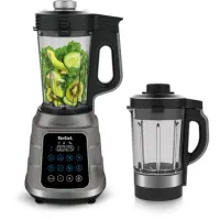 Tefal BL985A31 turmixgép 1300 W, 6 pengék, tritan és üveg kancsó, 2,5 L teljes űrtartalom, 10 program
