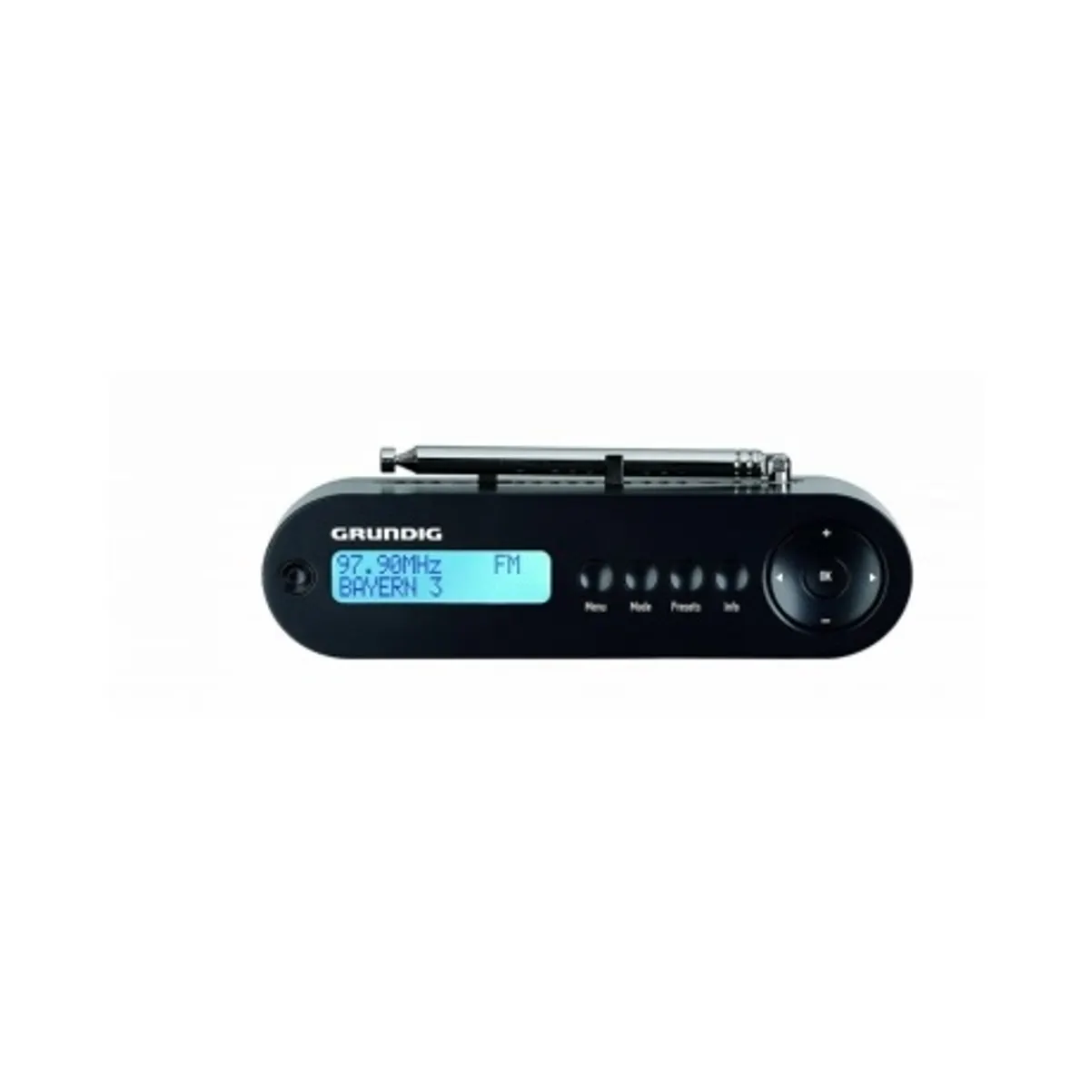 Grundig MUSIC45 Táskarádió FM-DAB vétel LCD kijelző 10 program memória ébresztő szundi funkció fülhallgató csatlakozó hálózati vagy elemes #4