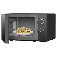 Sencor SMW 1719BK Mikrohullámú sütő, 20L, 700W, 25,5 cm forgótányér, bal oldali ajtónyitás #3