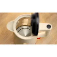 Bosch TWK1M127 DesignLine 1,7 L 2400 W bézs egykezes nyitás automatikus kikapcsolás vízkőszűrő #5