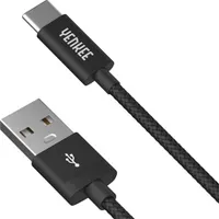 Yenkee YCU 301 BK Töltőkábel USB-C USB-A 1 m 60 W 3 A