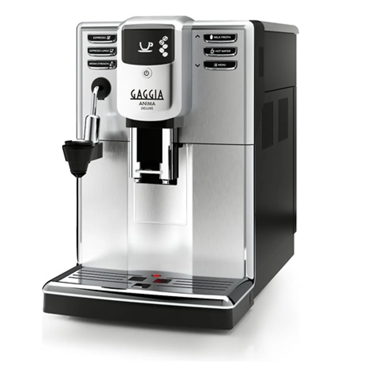 Gaggia ANIMA DE LUXE Automata kávéfőző kerámia őrlő 15 bar 1,8 l víztartály állítható kávéfolyó #1