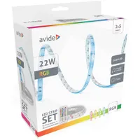 Avide ALSB5050RGBMU40-10M LED szalag 12V RGB 2x5m 40 LED/m Zene vezérlés IR távirányító #2