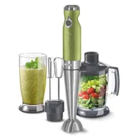 SENCOR SHB5600GGEUE3 botmixer szett 1200 W 20 fokozat titanium quad blade technológia 800 ml mixelő edény 1250 ml aprító edény #1