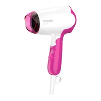 Philips BHD00300 DryCare Essential hajszárító 1400 W 2 sebesség behajtható fogantyú keskeny fúvócső kompakt kialakítás 1,8 m kábel