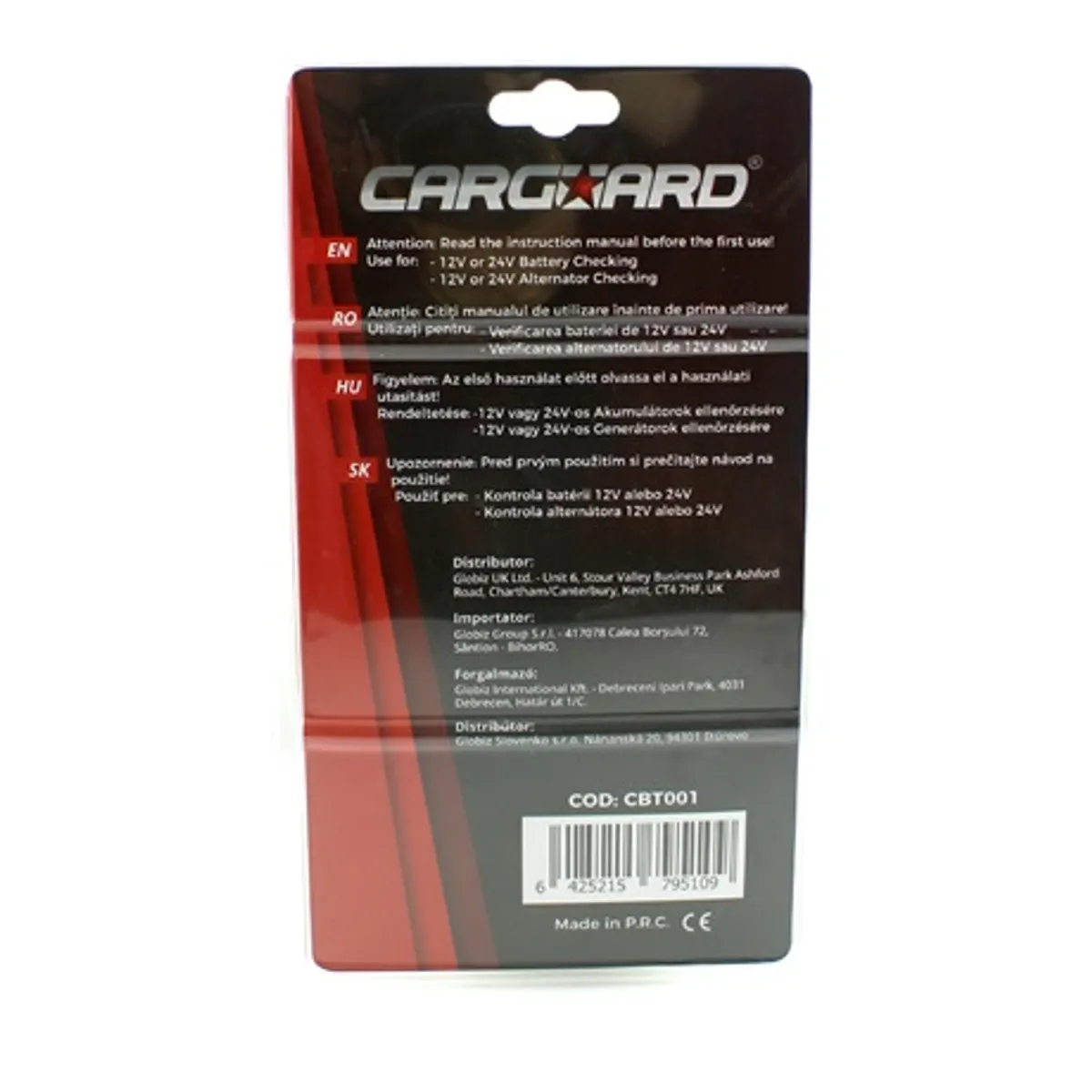Carguard 55776 akkumulátor- és generátor teszter 12-24 V, 15 A #5