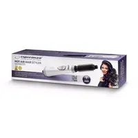 Esperanza EBL001W Nefertiti meleglevegős hajformázó 400W 230V 50Hz 3 befújási fokozat 11 cm hajgöndörítő elem fehér #2