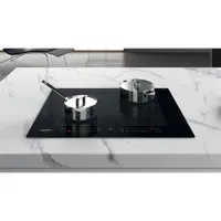 Whirlpool WF S8865 NE beépíthető indukciós üvegkerámia panel 4 zónás flexi cook chef control power management booster keep warm #6