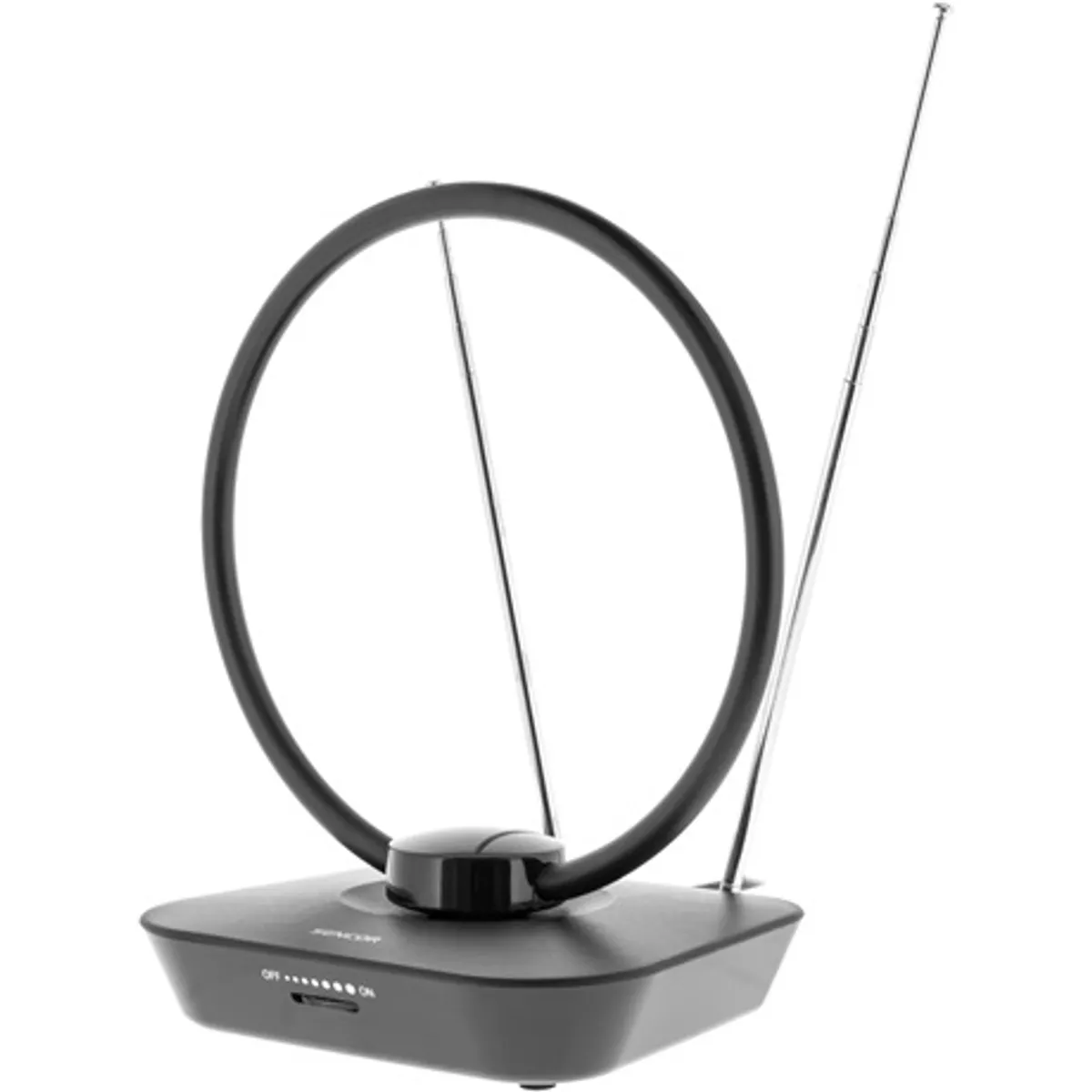 Sencor SDA102 Antenna beltéri 20 dB erősítés LTE szűrővel beépített alacsony zajszintű erősítő DVB-T támogatás #2