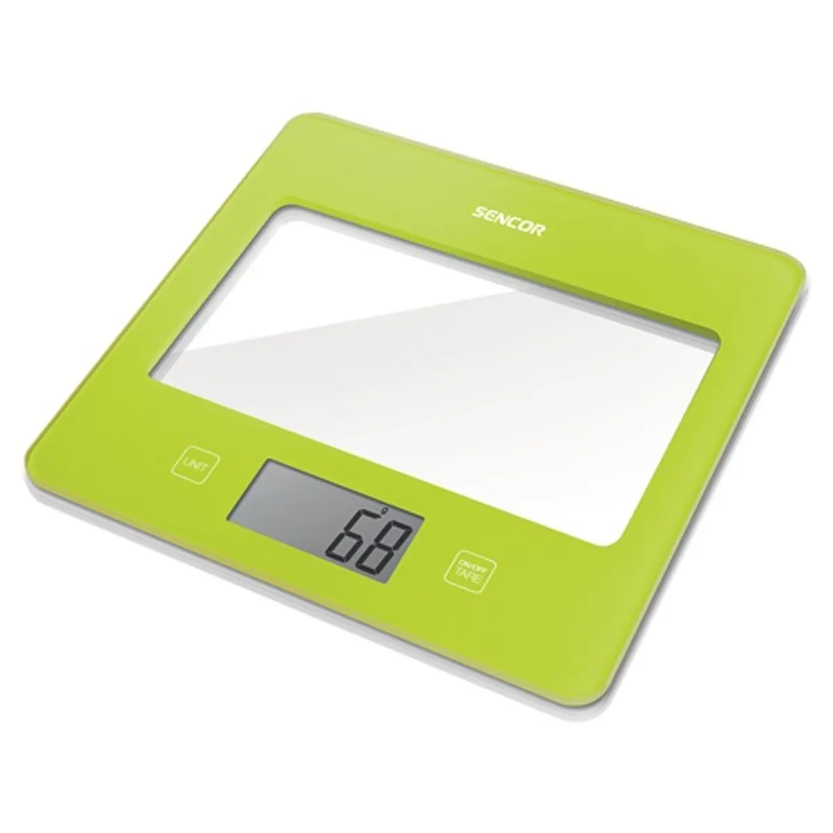 Sencor SKS 5031GR Konyhai mérleg ultra vékony 16 mm, LCD 55x25 mm, tare, edzett üveg, 1 g-5 kg, automatikus kikapcsolás #2
