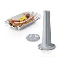 Bosch MFW67440 húsdaráló ProPower 2000 W 3,5 kg per perc tárcsa 3 4,8 8 kolbásztöltő kebbe készítő reszelő korong króm fekete #4