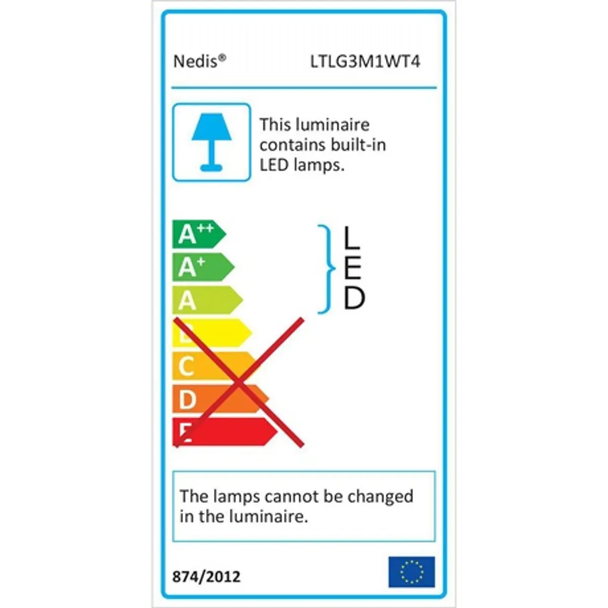 Nedis LTLG3M1WT4 állítható fényerő led asztali lámpa érintésvezérlés 3 fénybeállítás forgatható fej időzítő 40 perc usb #4