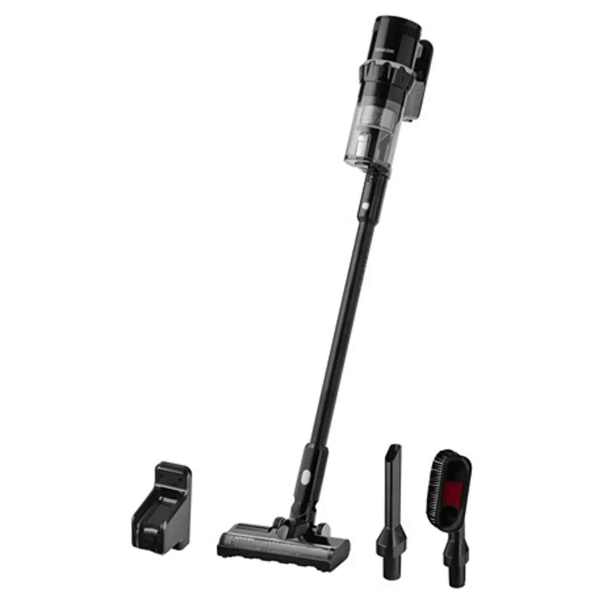 Sencor SVC 7523BK 2in1 250W digitális motor HEPA porzsák nélküli 45 perc Li-ion 21,6V 2200mAh LED #1