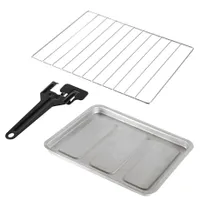 Home by Somogyi HG MS 10 Mini sütő 9L 1050W max 230 C, 60 perc, hőszigetelt fogantyú, dupla üvegezésű ajtó #4