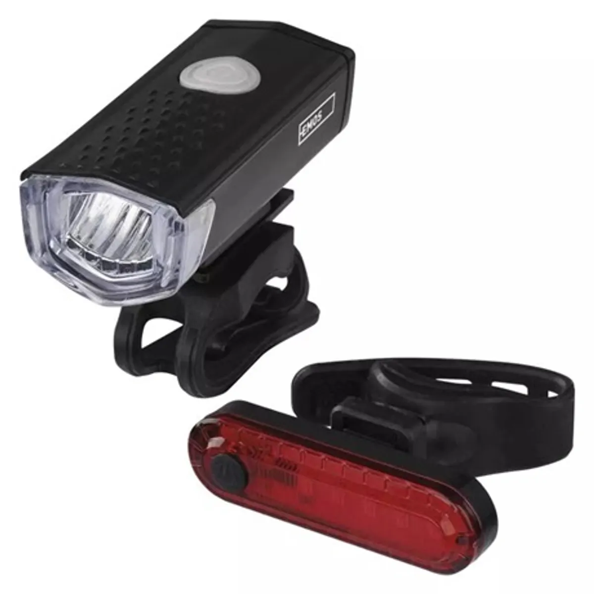 Emos P3923 tölthető LED kerékpár lámpa szett 90 lm 35 m 500 mAh 3,7 V micro USB #3