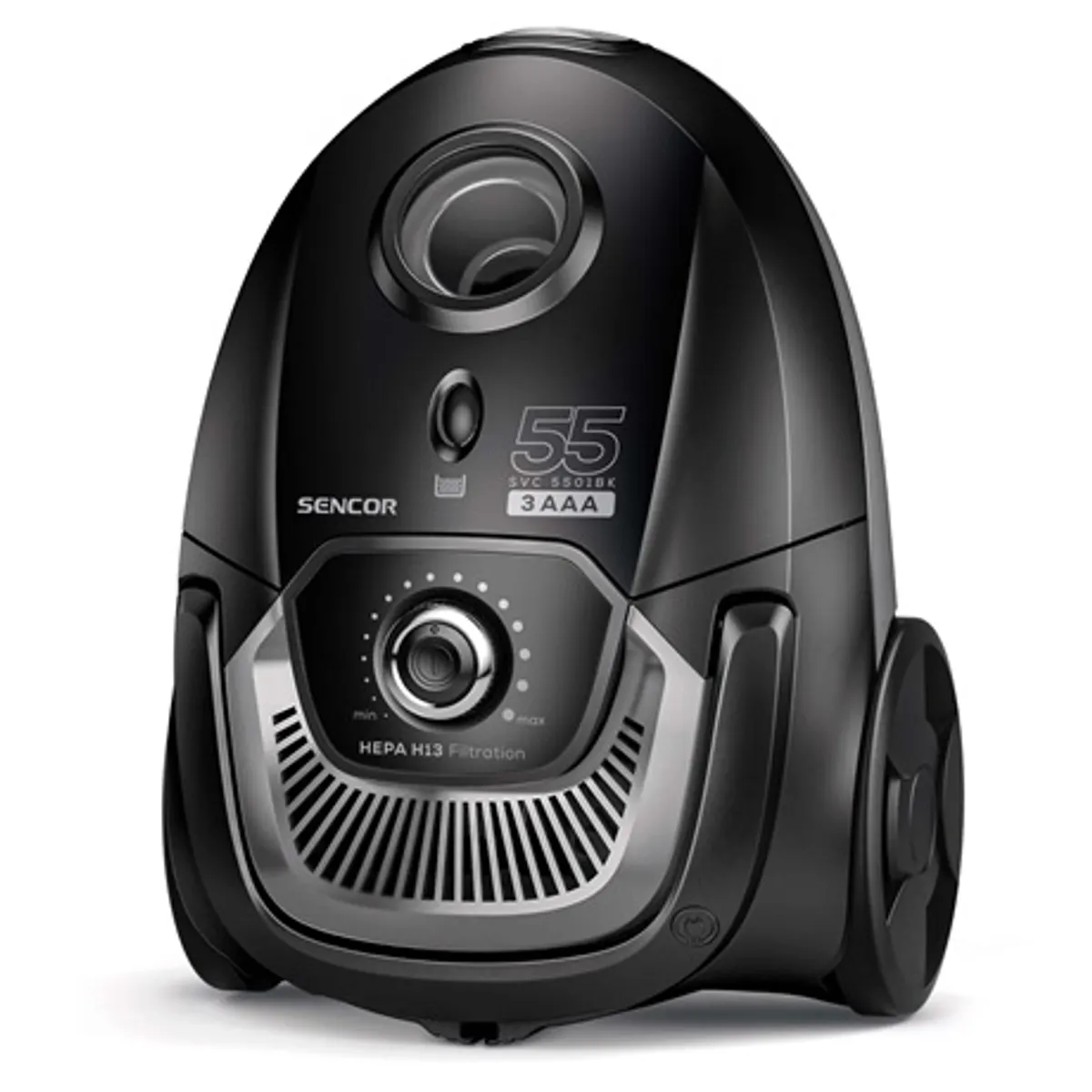 Sencor SVC5501BK porzsákos porszívó 700 W HEPA H13 2 literes porzsák kapacitás automatikus kábelbehúzás #2