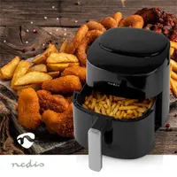 Nedis KAAF160BK forrólevegős sütő 4,2 l 1300 W érintésvezérlés 8 program #6