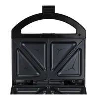 MPM MOP-50 rozsdamentes acél test 4 háromszög grill tapadásmentes bevonat automata hőmérsékletszabályozás jelző lámpa függőleges tárolás 750 W #3