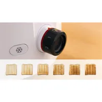 Bosch TAT2M121 kenyérpirító 2 szeletes olvasztás és újramelegítés középre helyező automatikus kikapcsolás #5