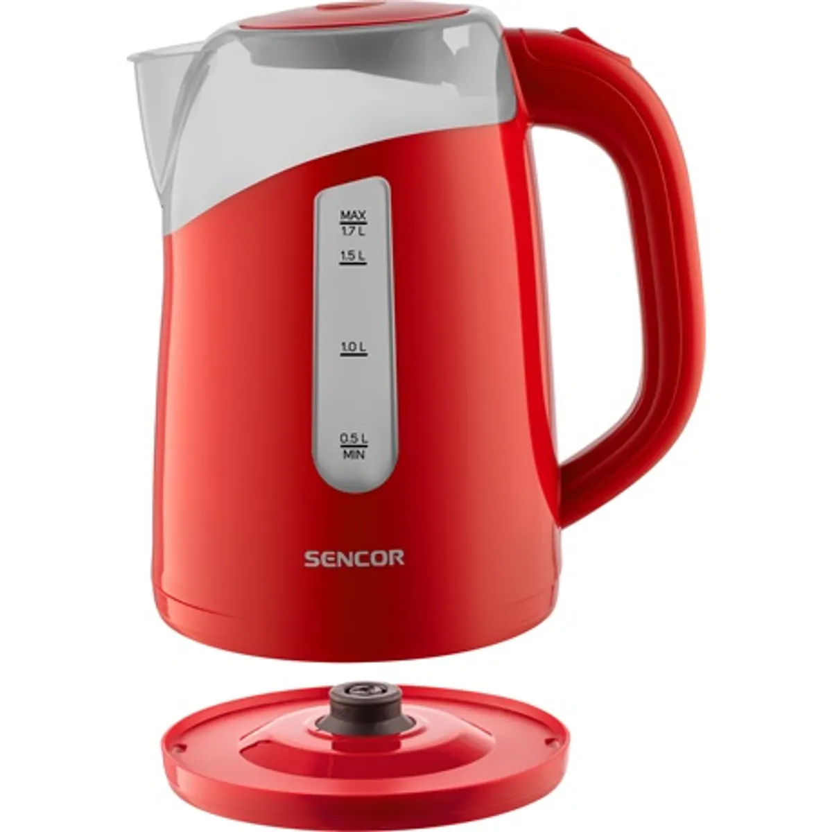 Sencor SWK 1704RD vízforraló 1,7 l 2200 W 360° STRIX piros #9