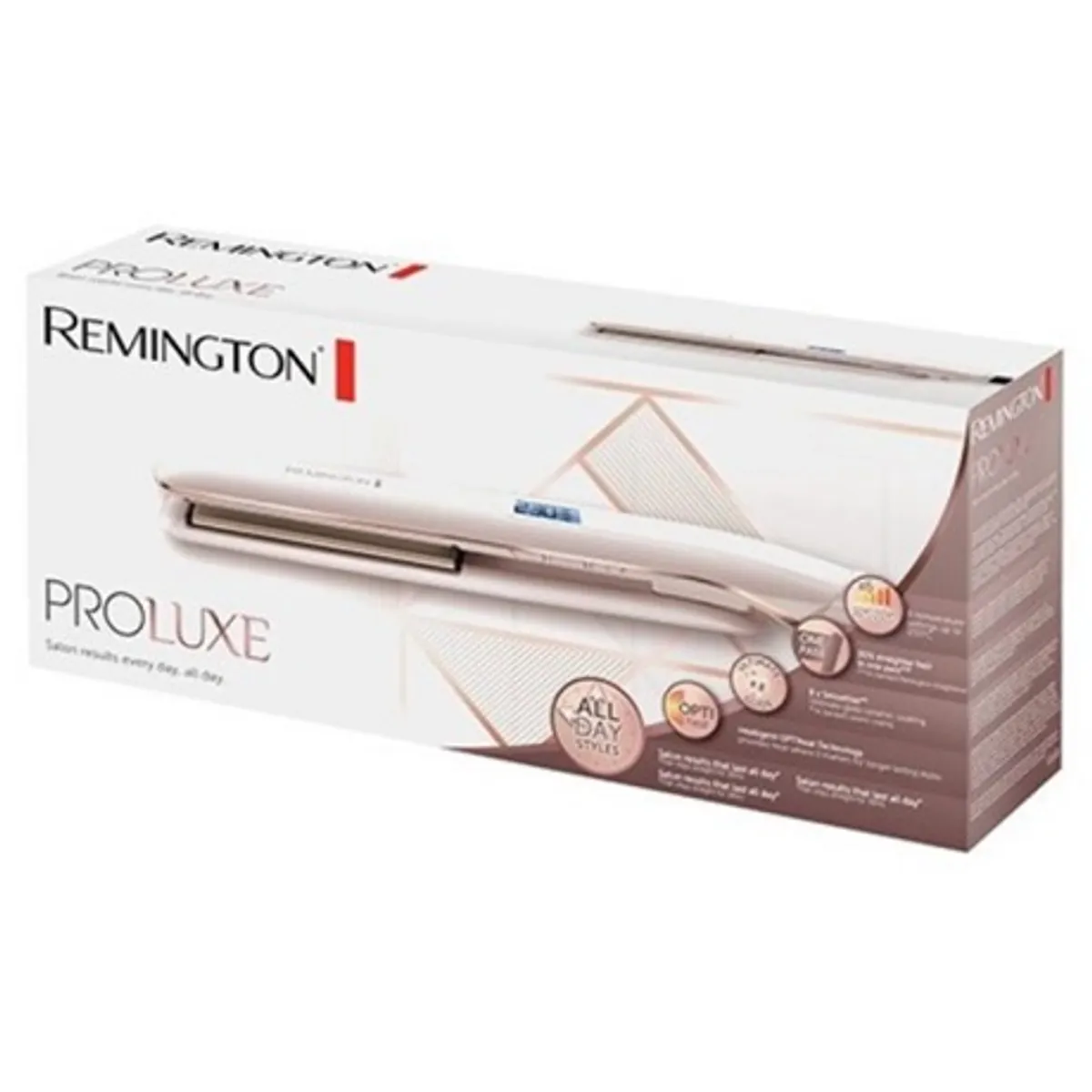 Remington S9100 PROluxe hajsimító OPTIHeat Ultimate Glide kerámia 9 fokozat 150-230C 110 mm #4