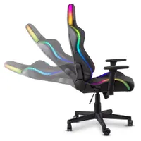 Yenkee YGC 300RGB STARDUST Stardust RGB gamer szék RGB háttérvilágítás távirányítóval 12 szín 90-150 fok dőlés 44-51 cm ülésmagasság 120 kg teherbírás #8