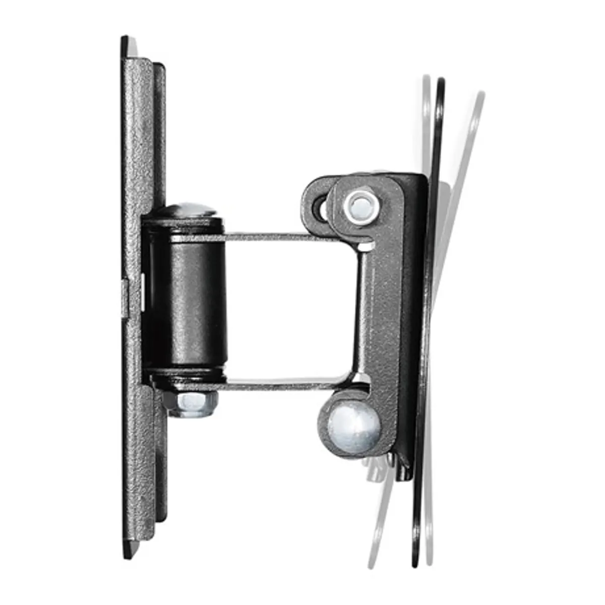 Stell SHO 4500 fali konzol dönthető 13-27" vesa 75x75 100x100 forgás 15 dőlés 10 fekete #3