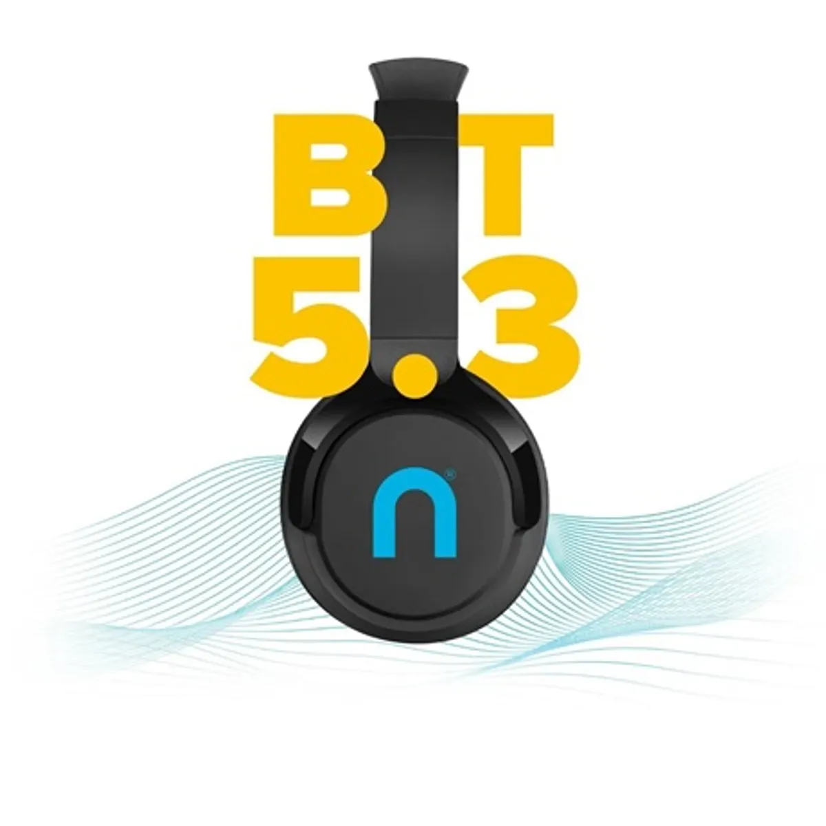 Niceboy NIC-HIVE-PRODIGY-3-MAX HIVE Prodigy 3 MAX on-ear zárt Bluetooth fülhallgató mikrofonnal AAC SBC 40 mm 32 Ohm #3