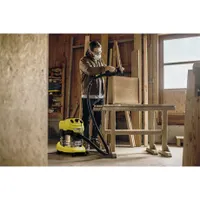 Karcher WD 4 P S V-20/5/22 1.628-290.0 nedves-száraz porszívó 20 literes rozsdamentes acél tartály #6