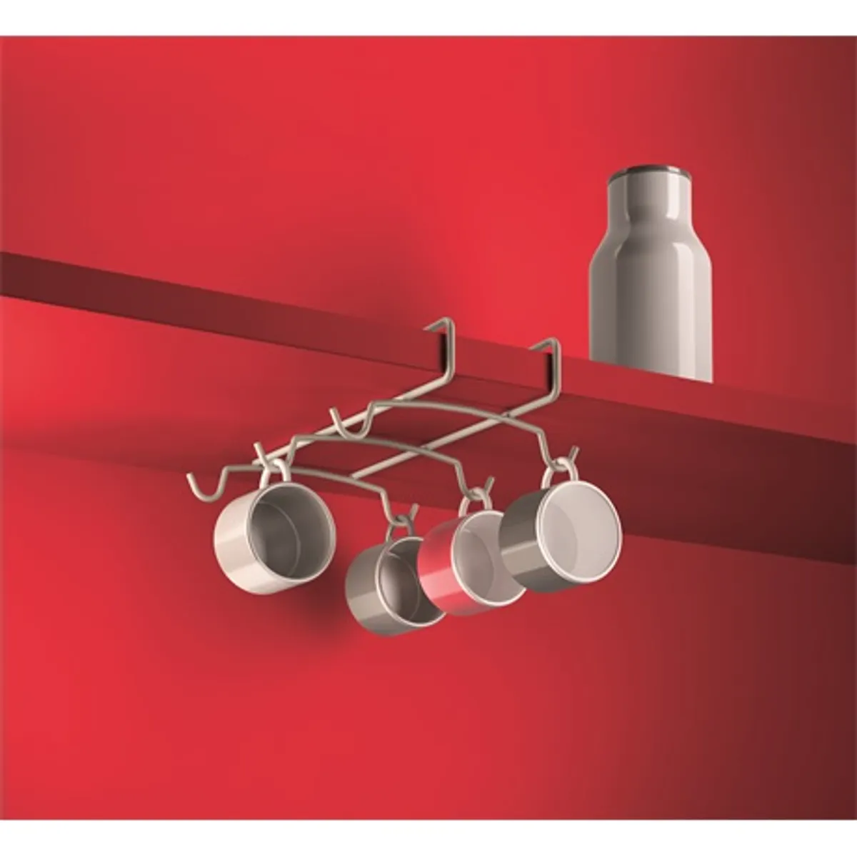 Metaltex MX364926 TAZZA special edition csészetartó krém színű 19x26 cm hat bögrét tárol #4