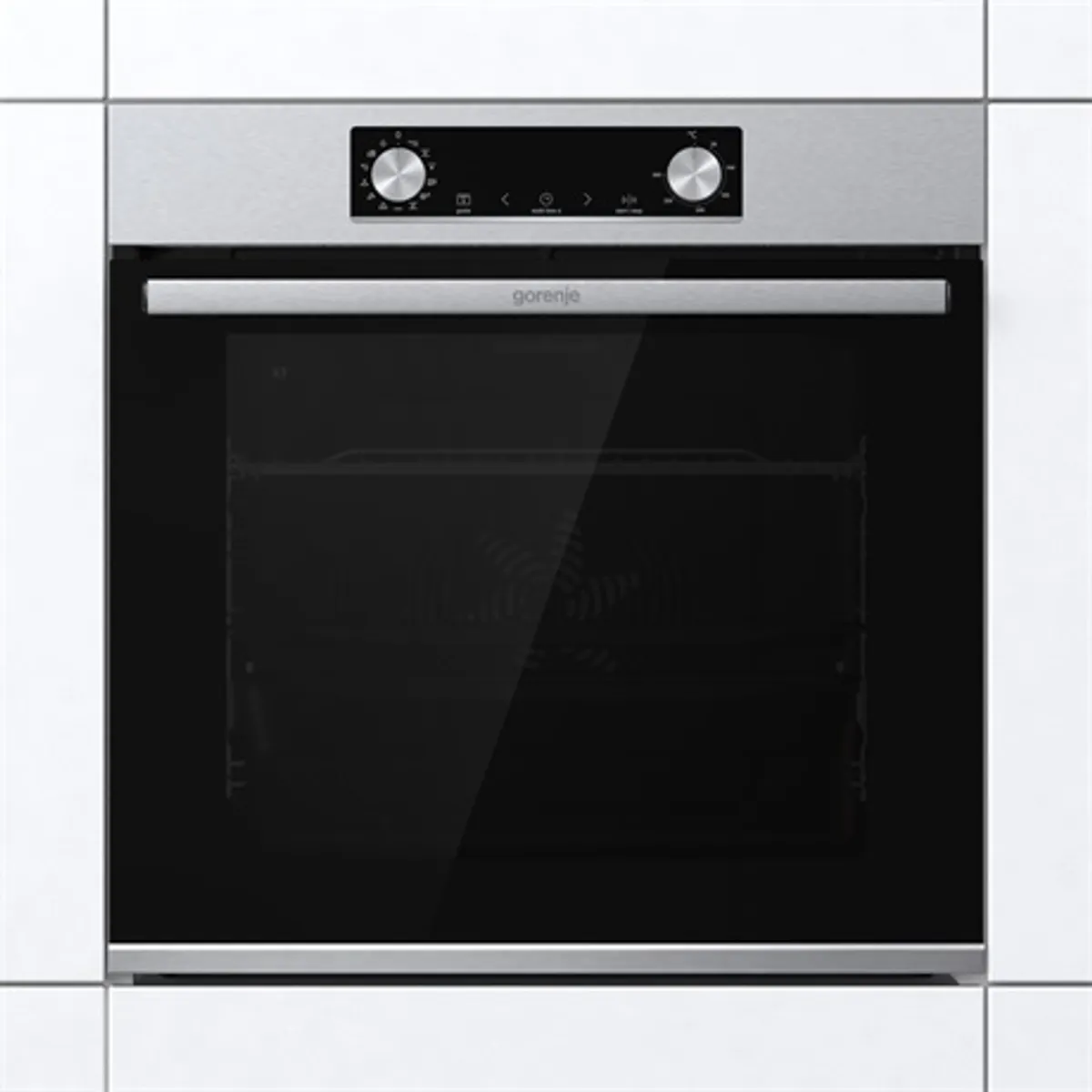 Gorenje BPS6737E14X Beépíthető sütő rozsdamentes acél 77 l A+ max 300 °C HomeMade Plus pirolitikus tisztítás EcoClean zománc #3